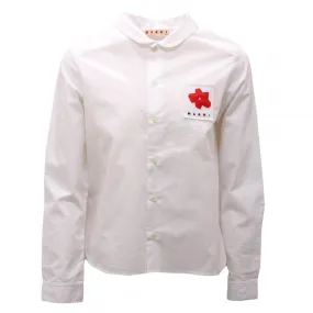 5513AN camicia bimba MARNI girl shirt white