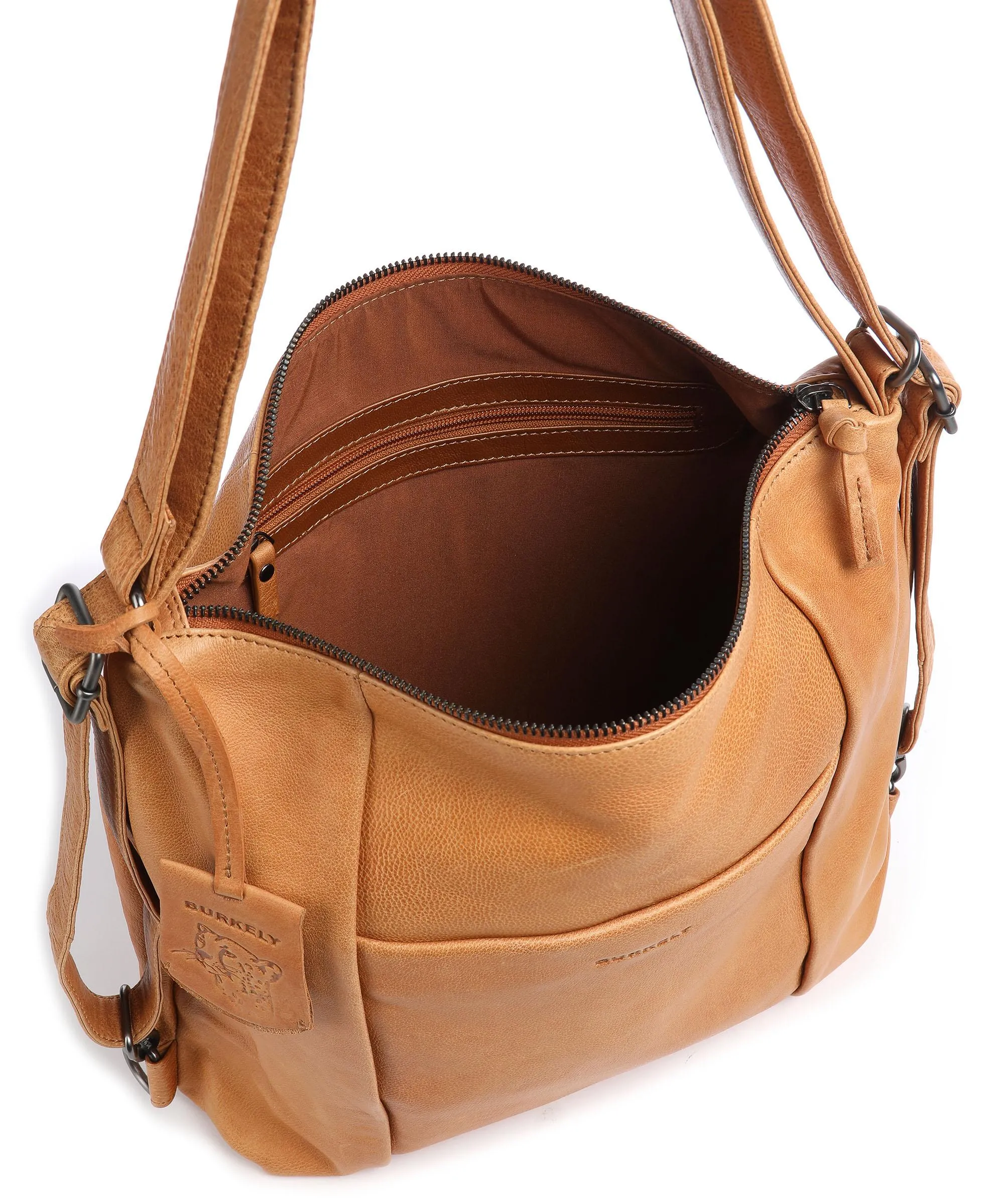  Burkely Just Jolie Borsa a zainetto pelle granulata cognac  