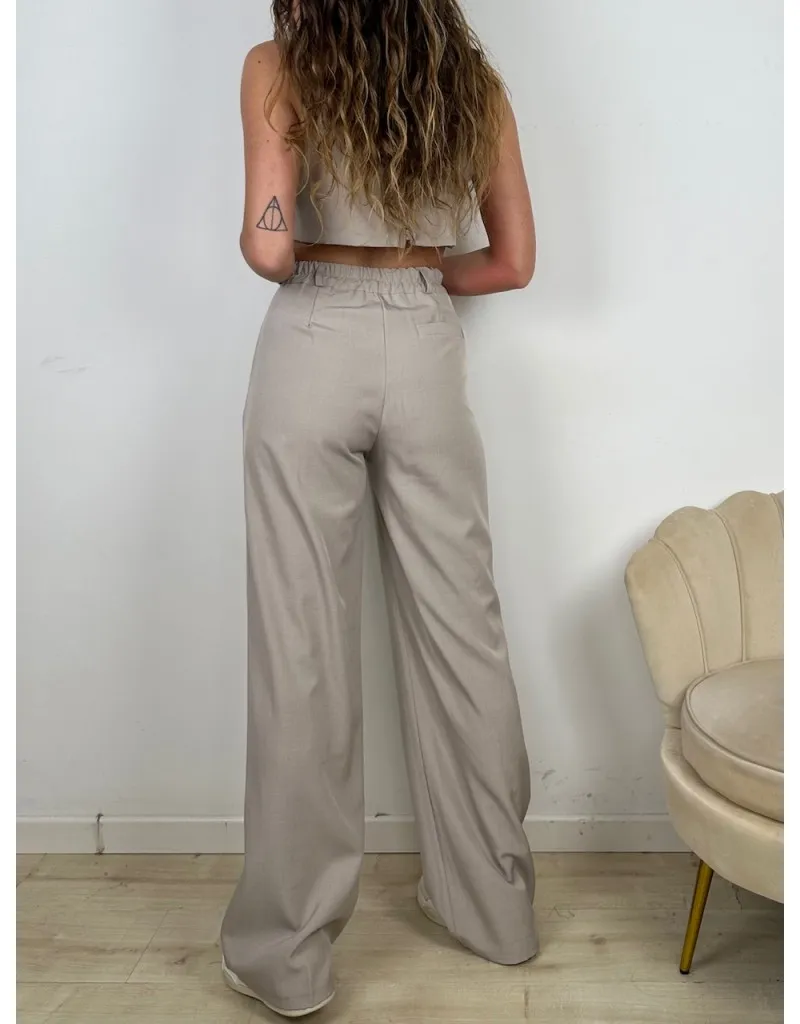 CO ORD SET FRANCY BEIGE