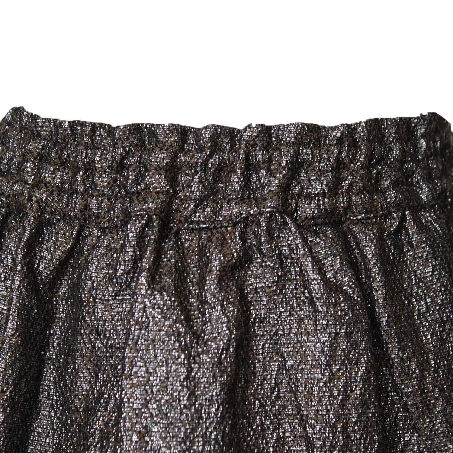 Gonna Bambina Nera-Lurex