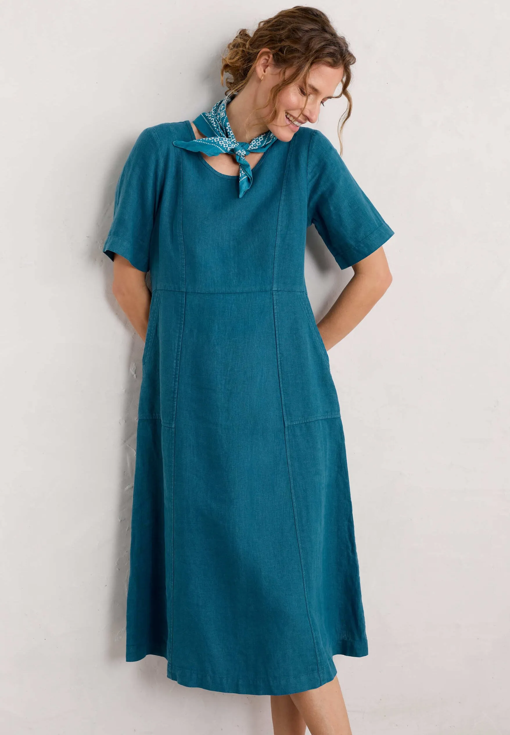 GRASS WAVE MIDI - Vestito estivo