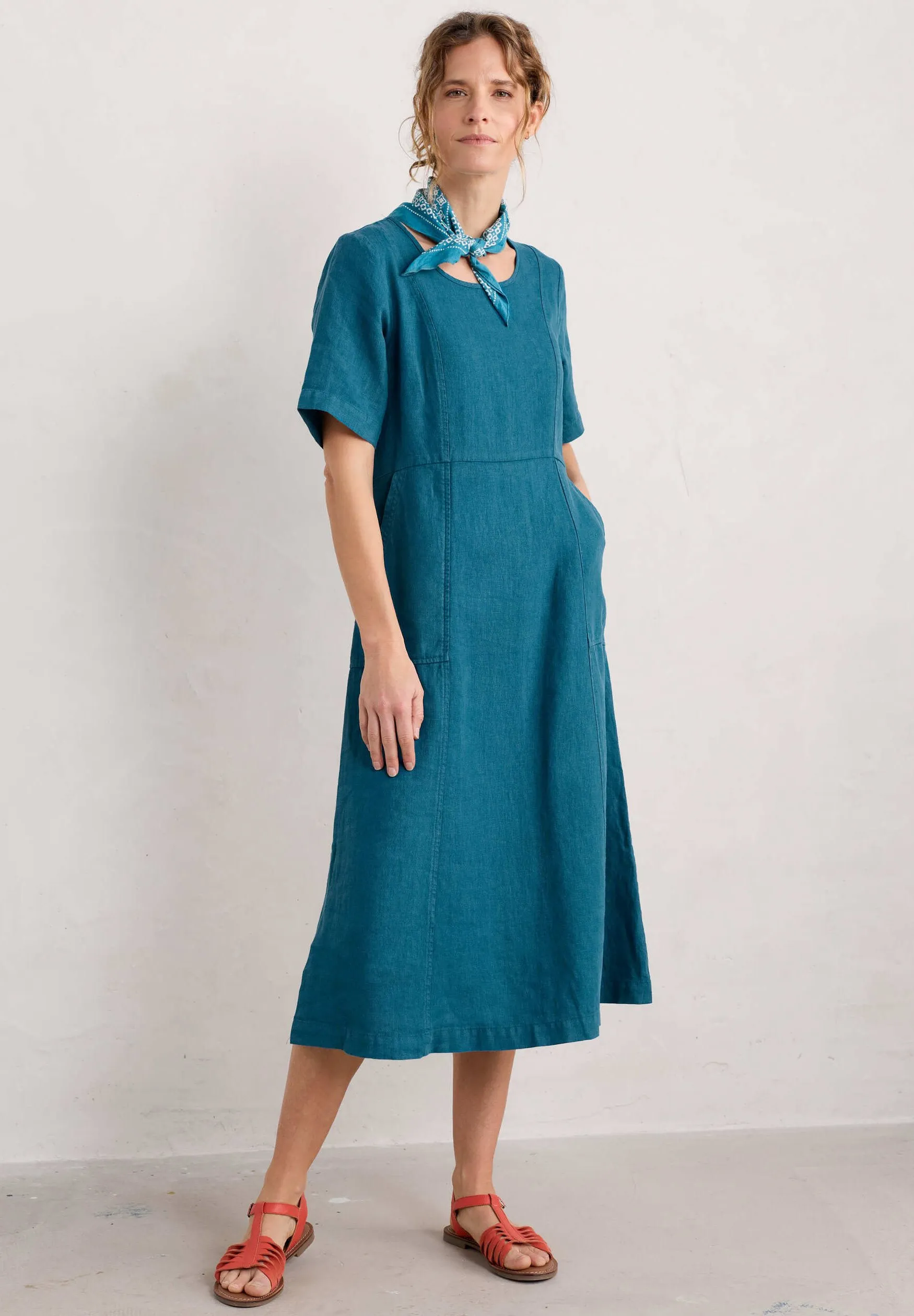 GRASS WAVE MIDI - Vestito estivo