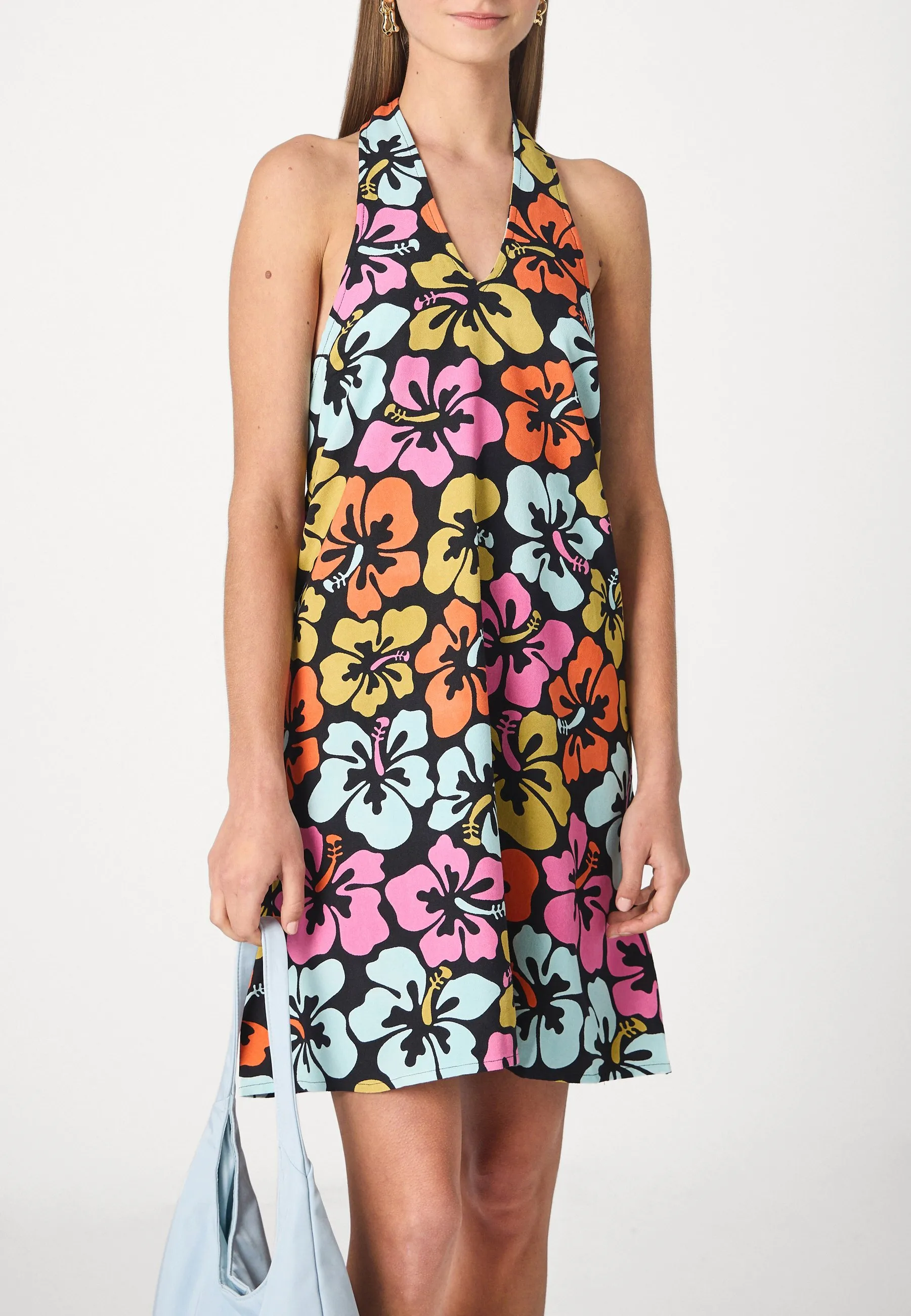 HIBISCUS HEAT HALTER  - Vestito estivo