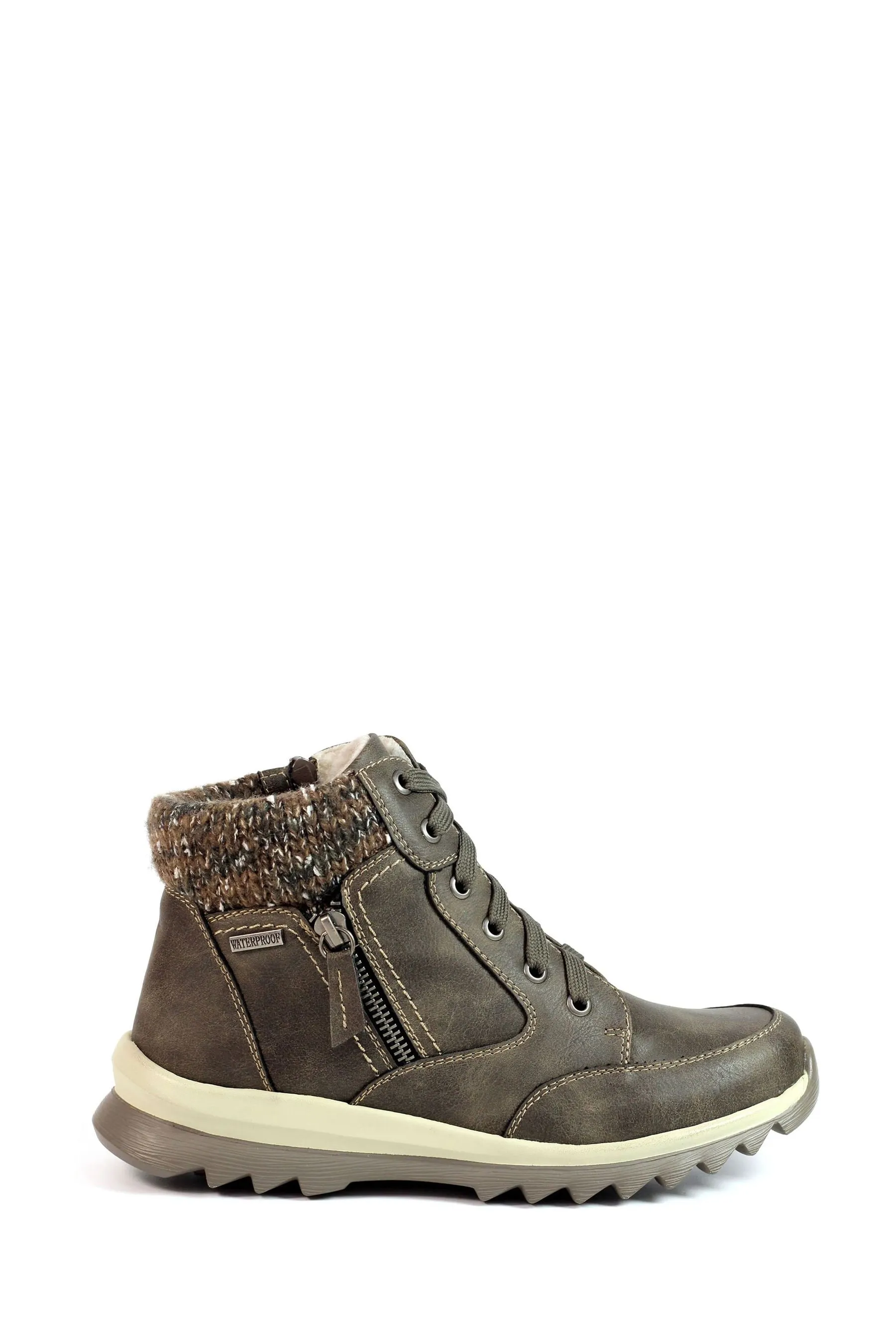 Lunar Buttermere - Marrone impermeabile grigio talpa - Stivaletti