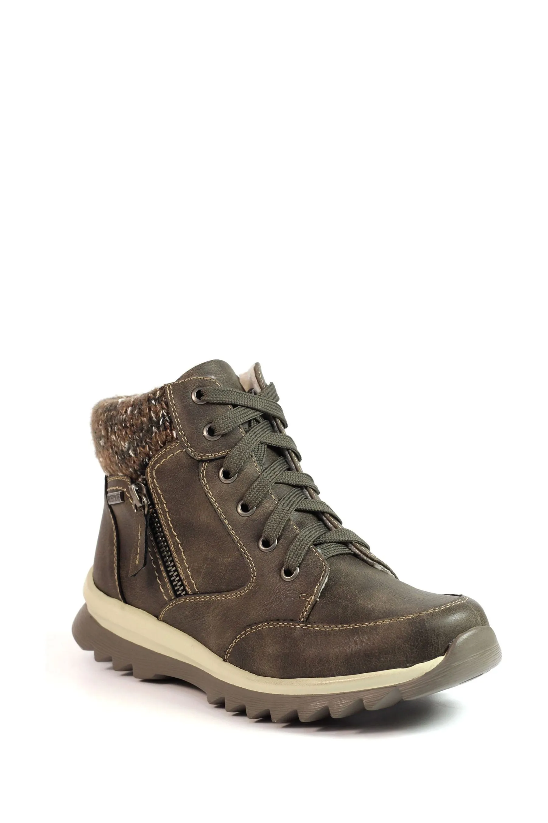 Lunar Buttermere - Marrone impermeabile grigio talpa - Stivaletti
