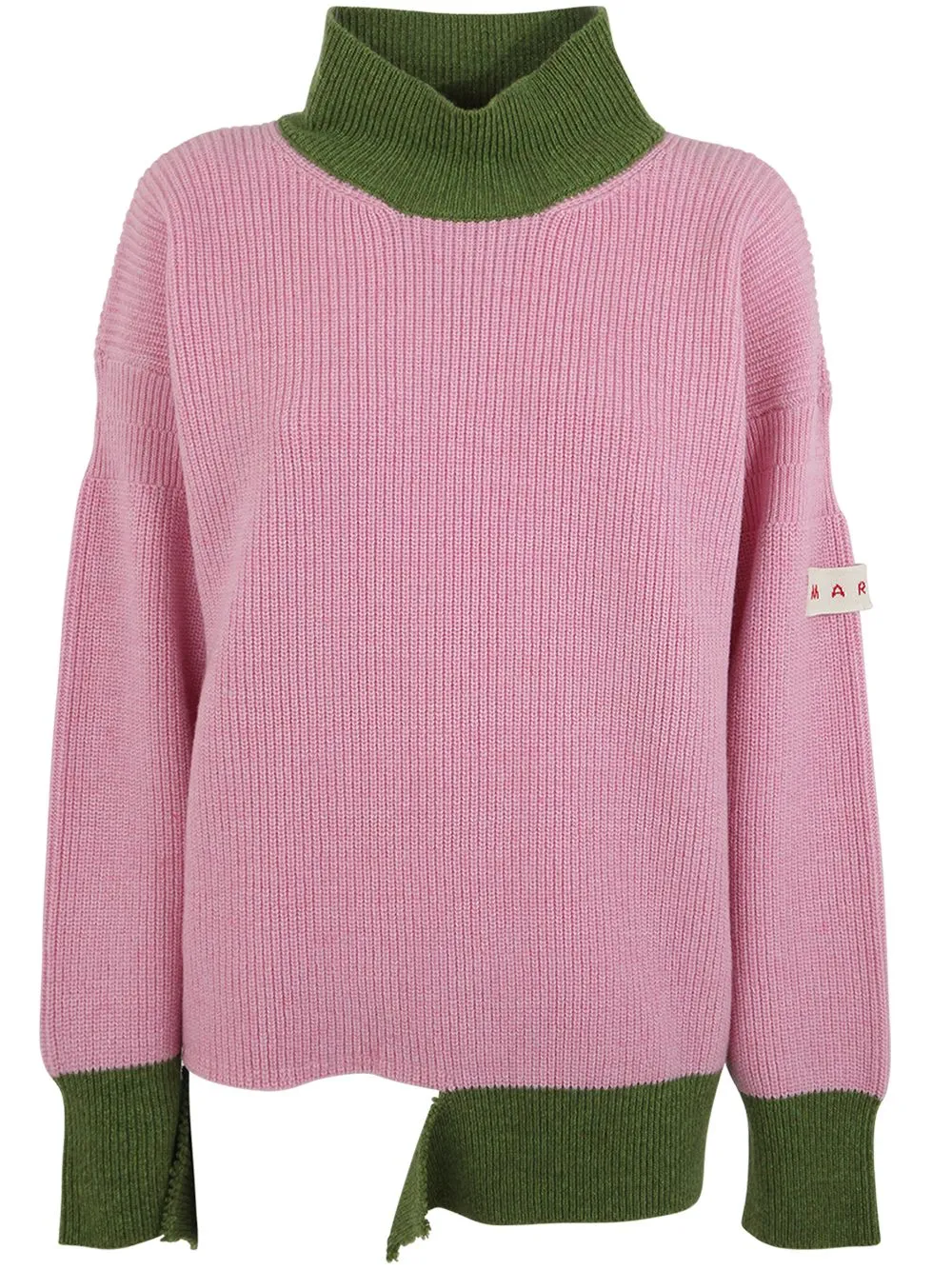 MARNI CREW NECK LONG SLEEVES LOOSE FIT SWEATER