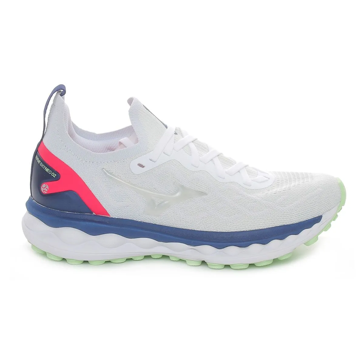 Mizuno Wave Sky Neo 2 Donna Bianco Blu