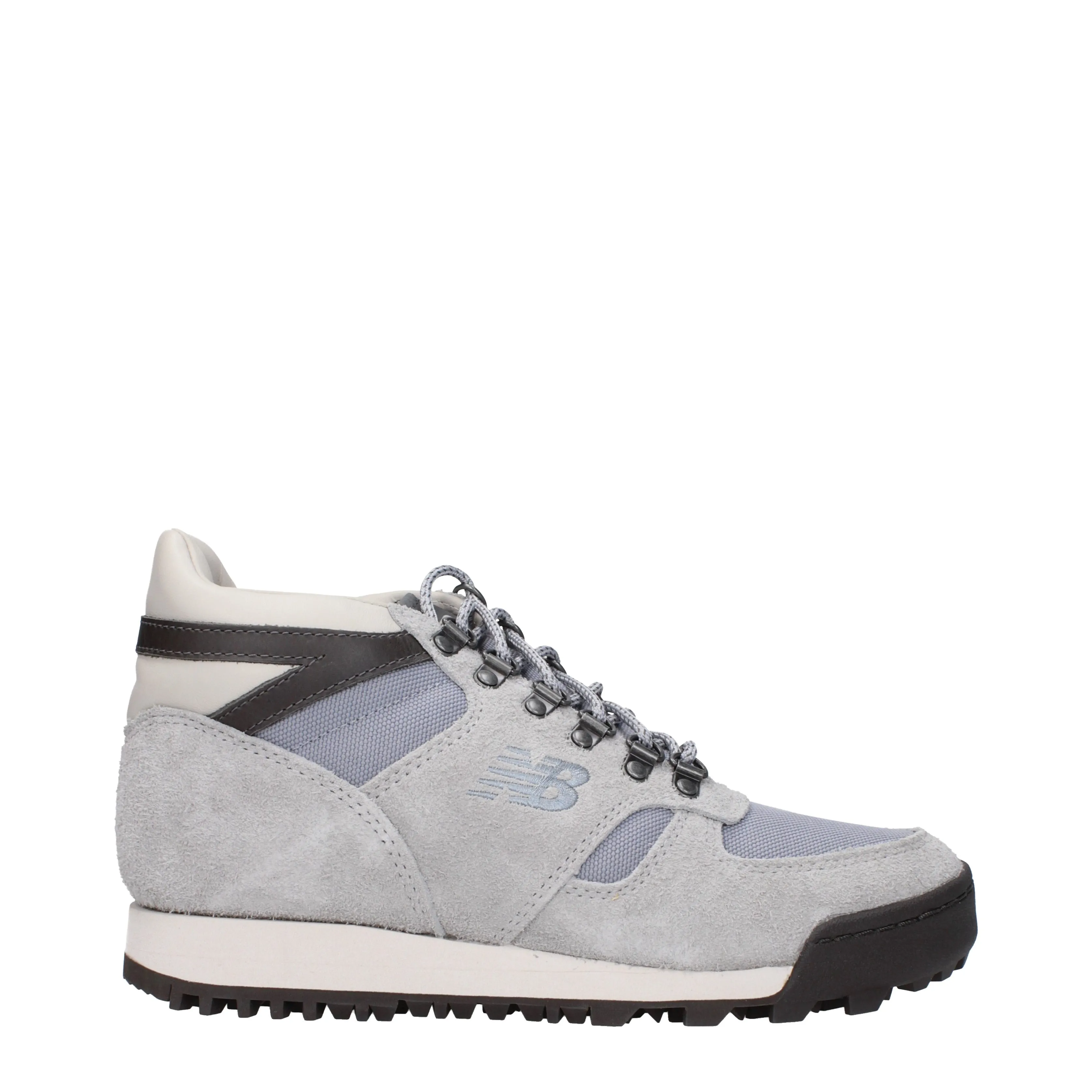 New Balance Stivaletti Uomo Camoscio Grigio/Grigio Chiaro
