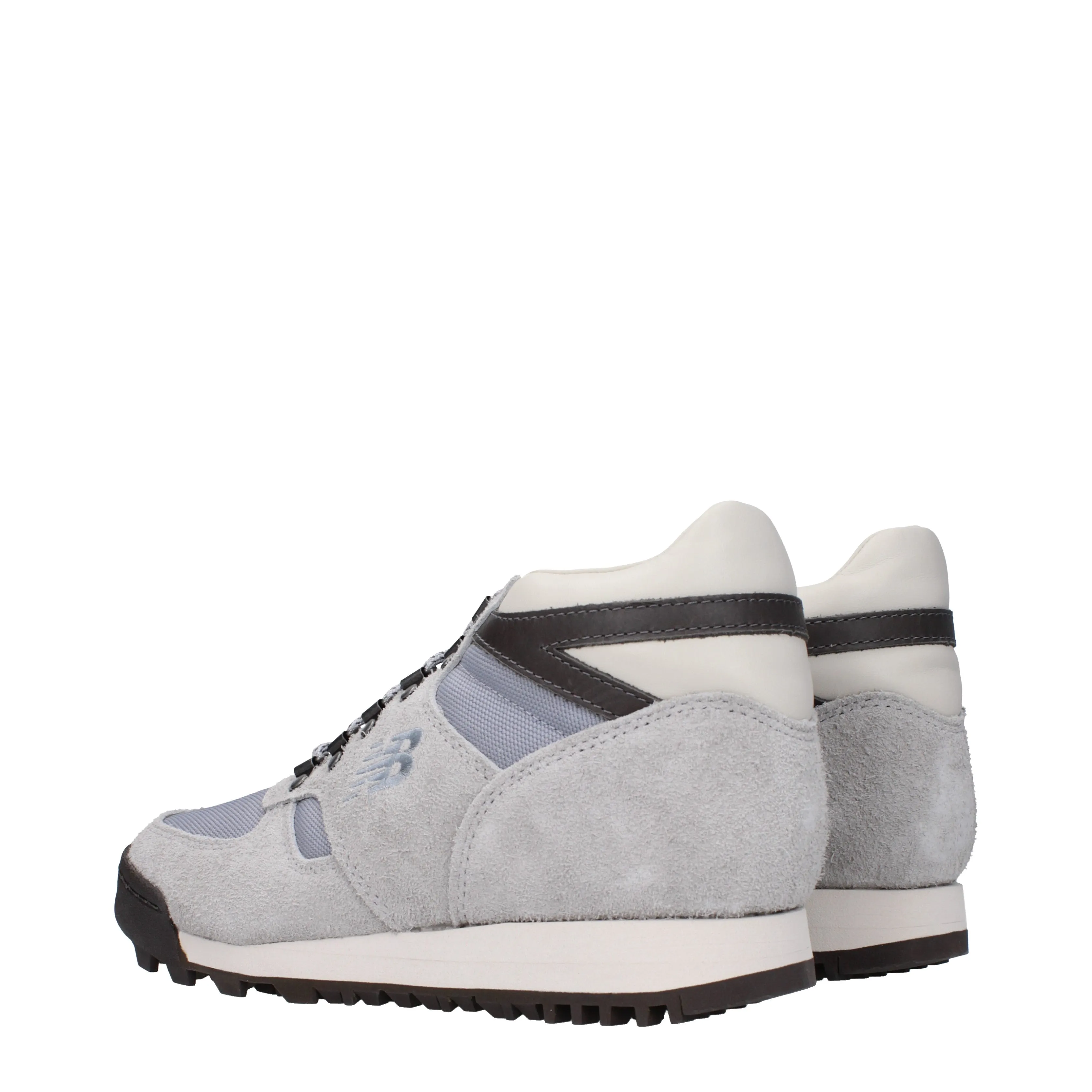 New Balance Stivaletti Uomo Camoscio Grigio/Grigio Chiaro