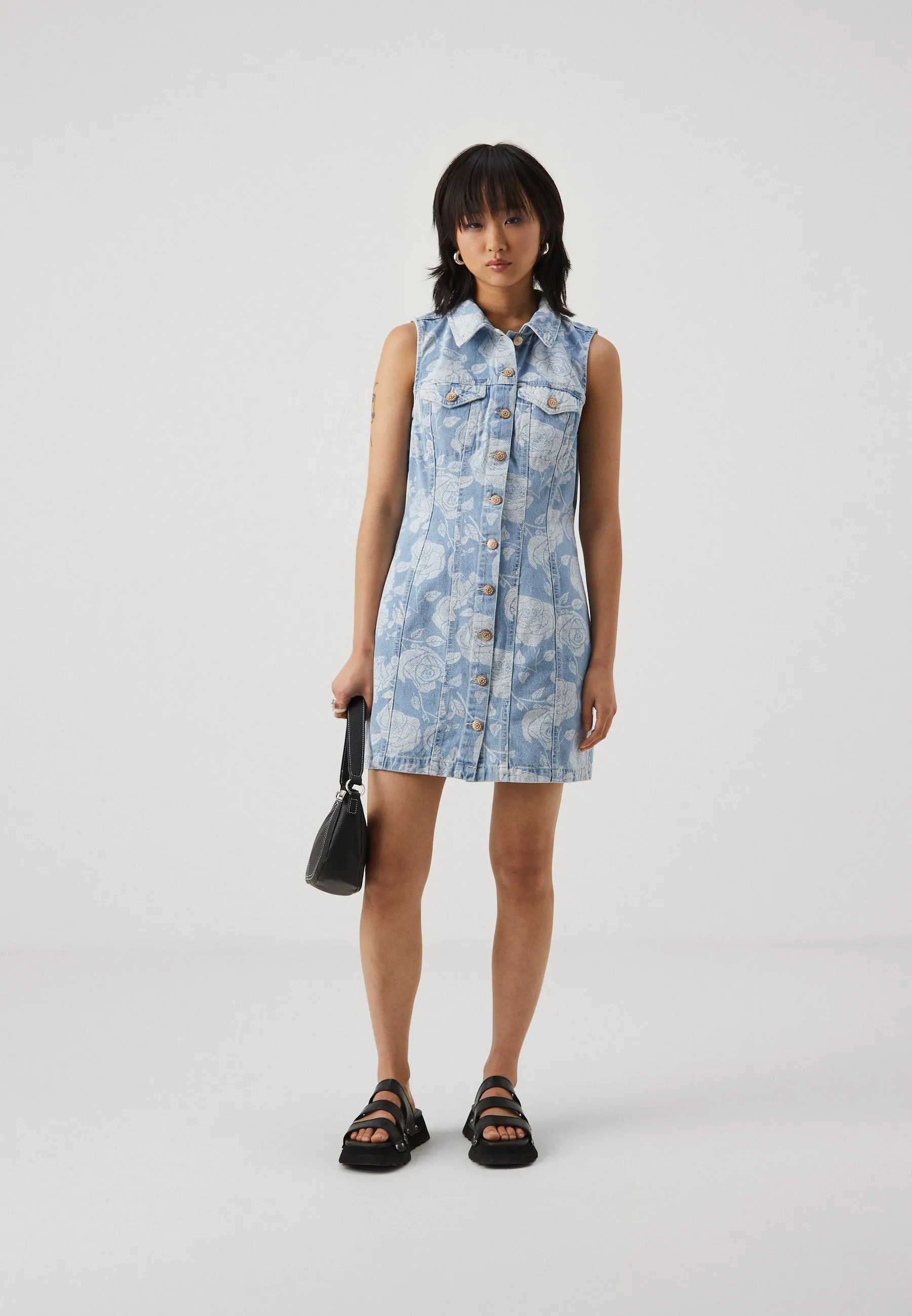 ONLZINDY DRESS - Vestito di jeans