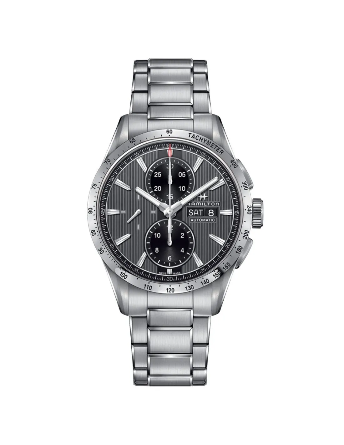 Orologio Hamilton Broadway Day Date Auto Chrono Nero