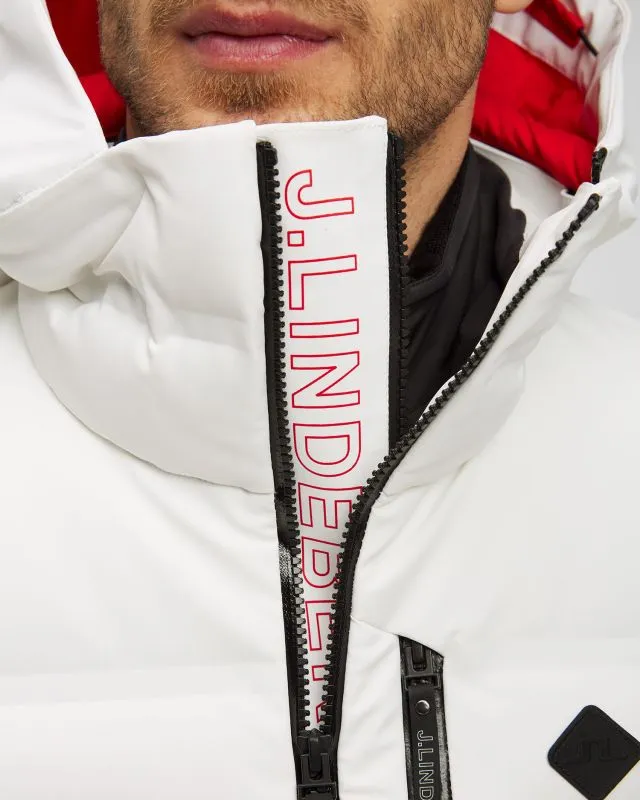 Piumino bianco da uomo J.Lindeberg Orbit