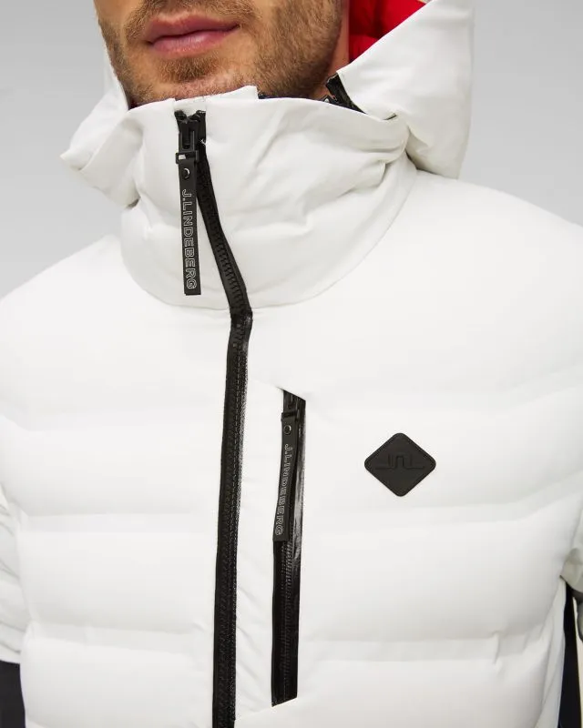 Piumino bianco da uomo J.Lindeberg Orbit