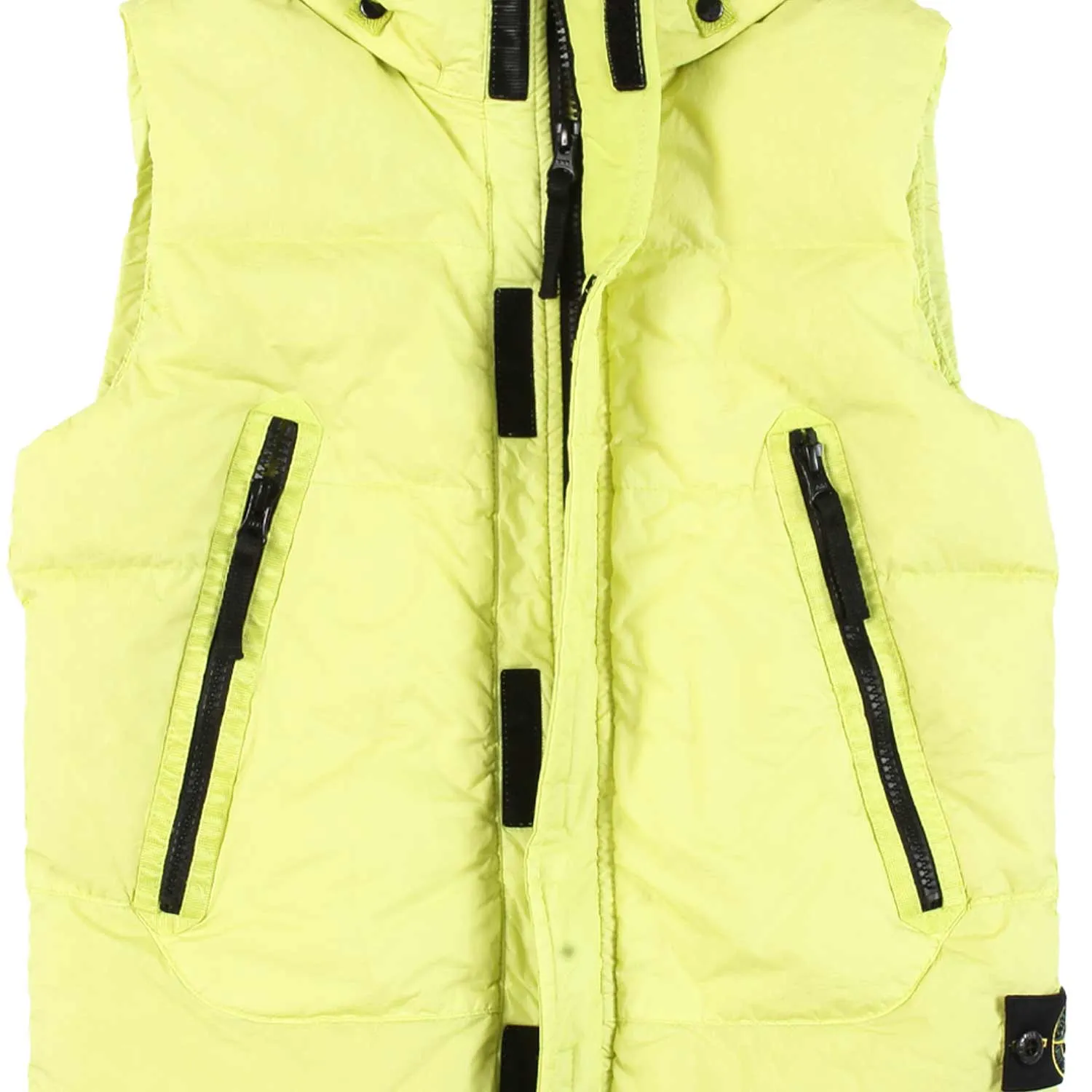 Piumino Gilet Lime Bambino E Teen