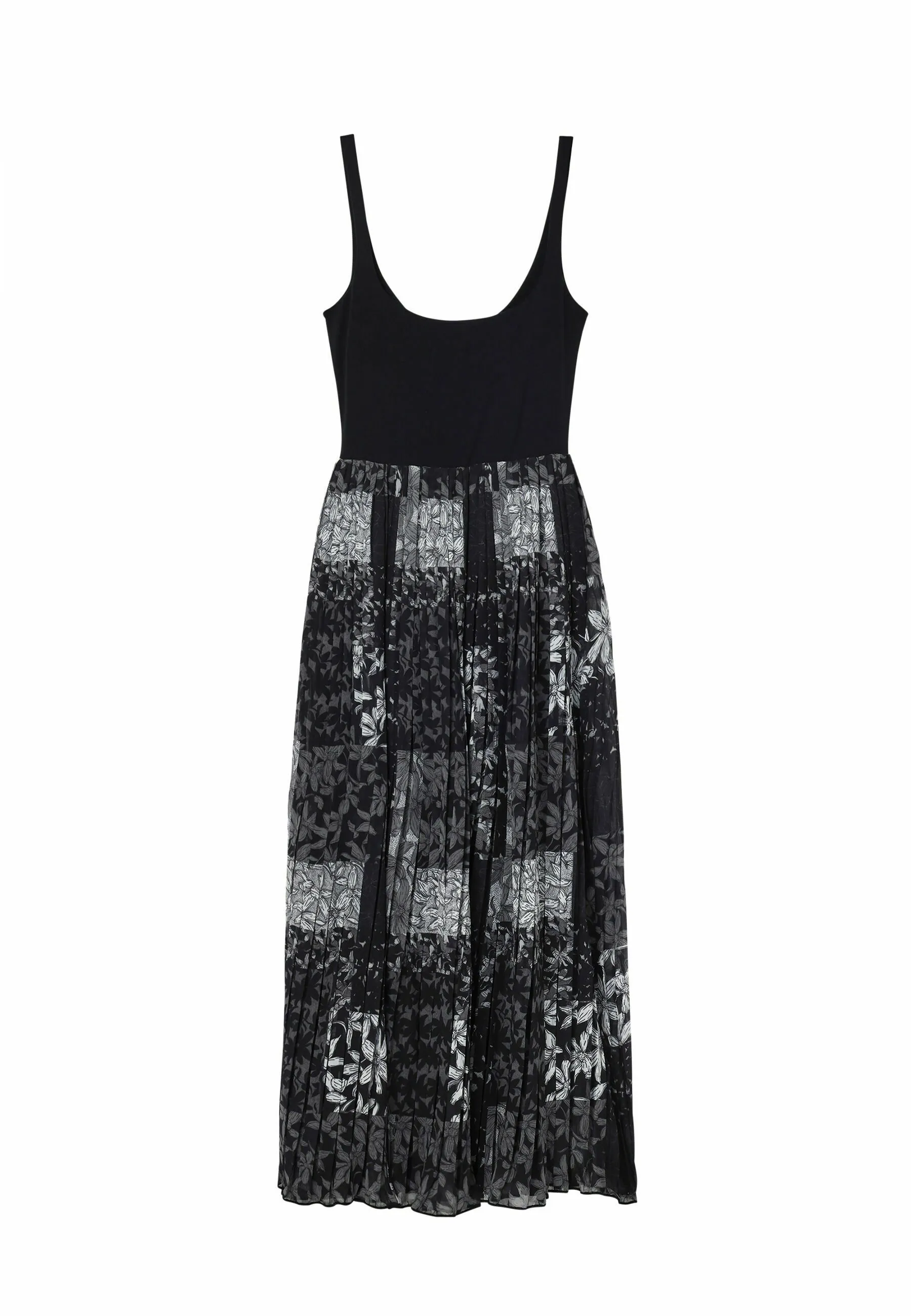 PLEATED COMBINATION MIDI - Vestito estivo
