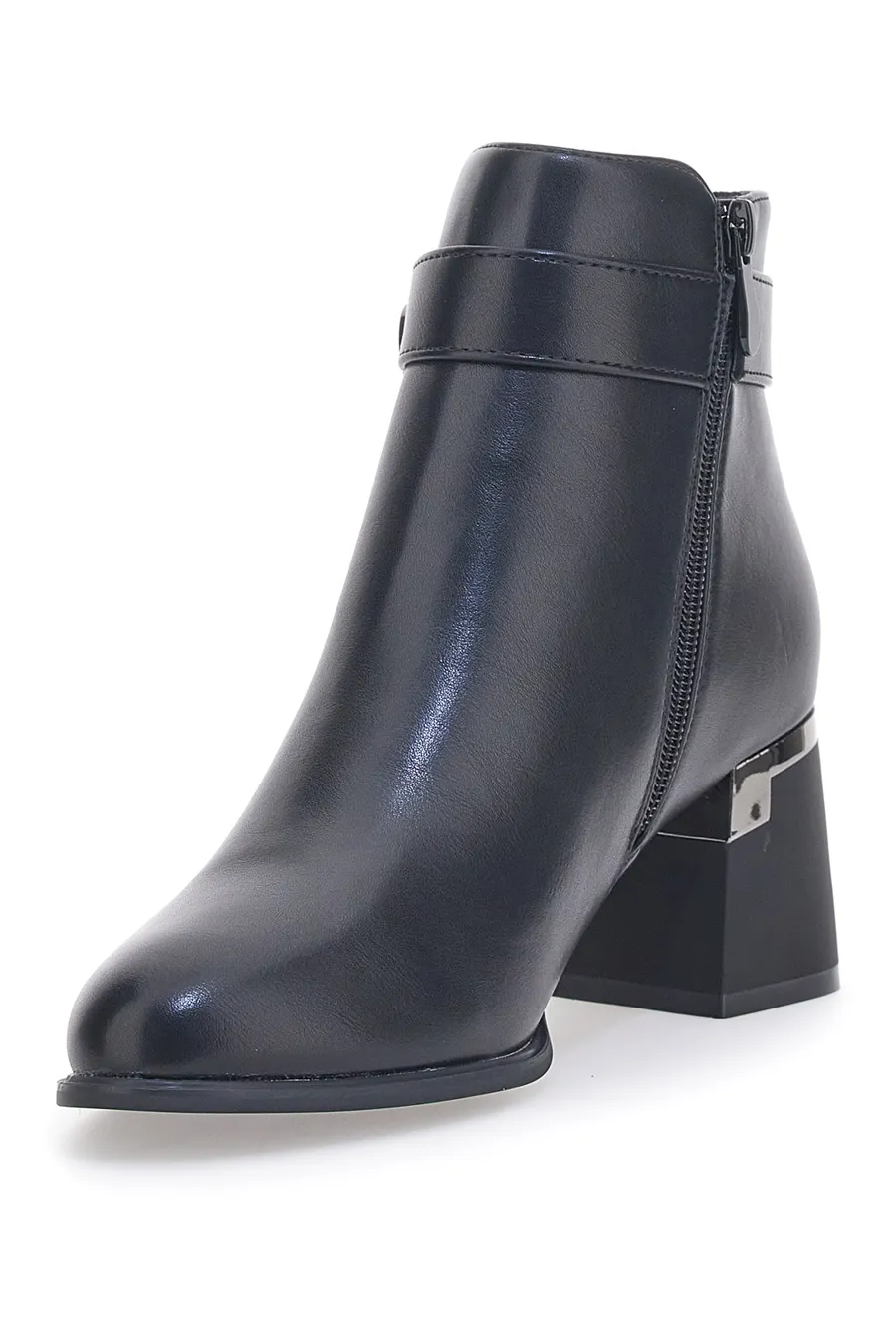 Stivaletti Ankle Boots Neri The First 391