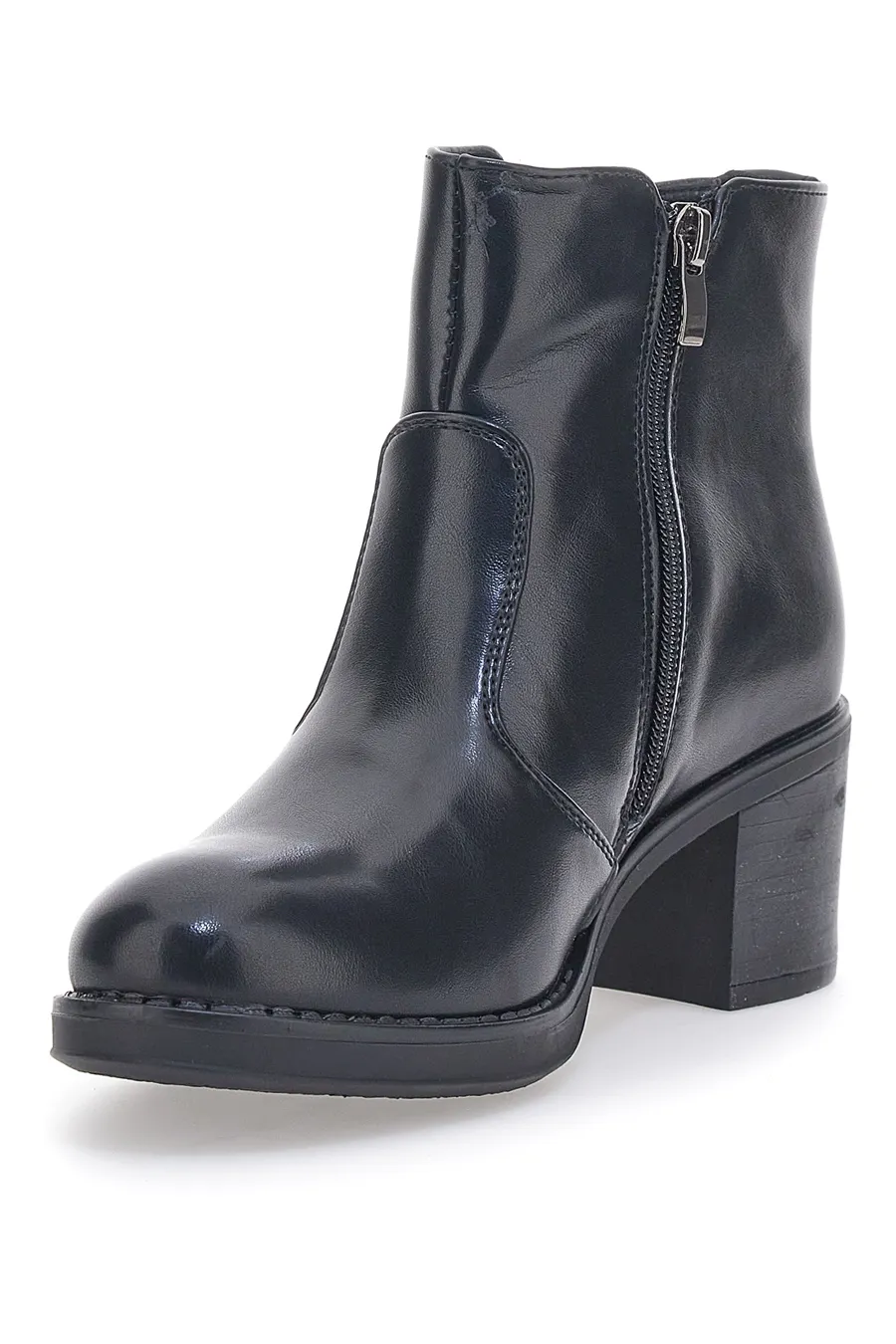 Stivaletti Ankle Neri Cafè Cost 262901