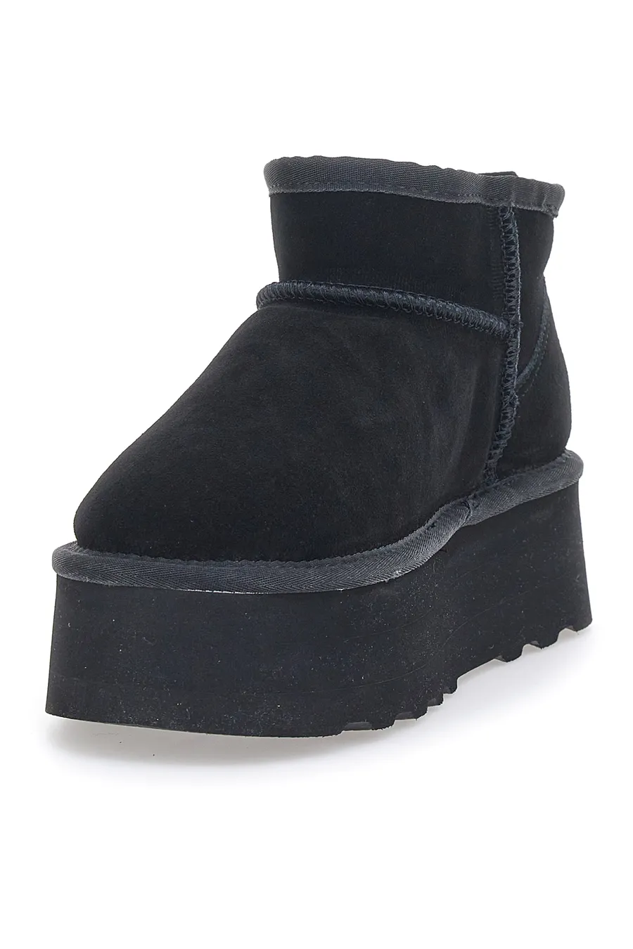 Stivaletti con Flatform Wow Pittarello 3166 Neri