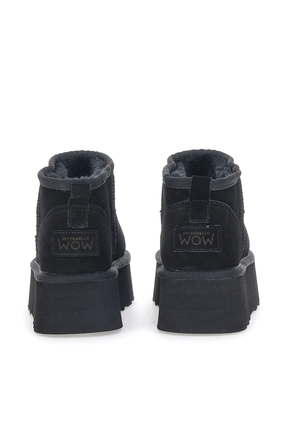 Stivaletti con Flatform Wow Pittarello 3166 Neri