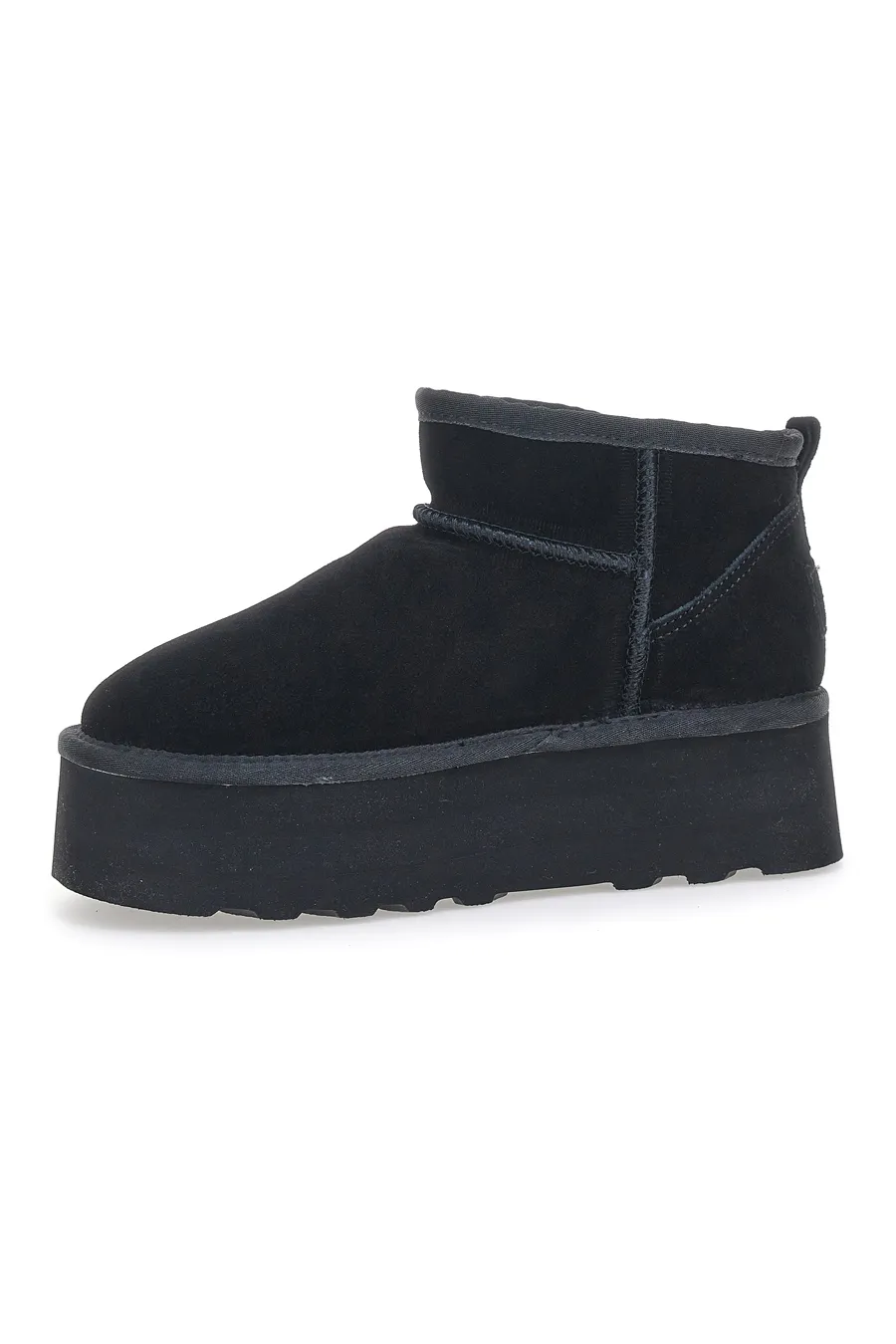 Stivaletti con Flatform Wow Pittarello 3166 Neri