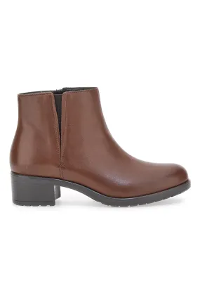 Stivaletti Marroni Vera Pelle Prima Riga 854150