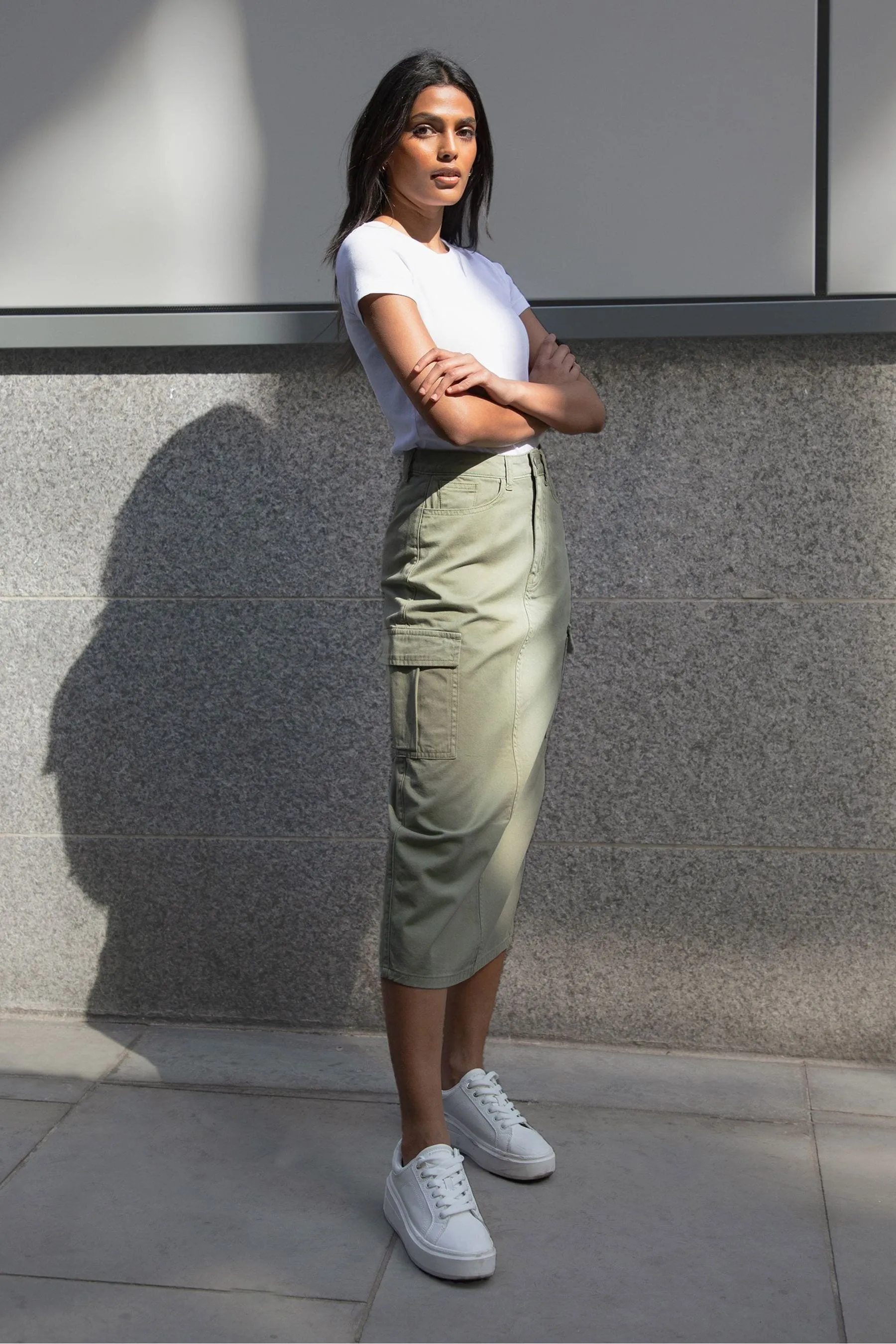 Threadbare - Gonna maxi cargo