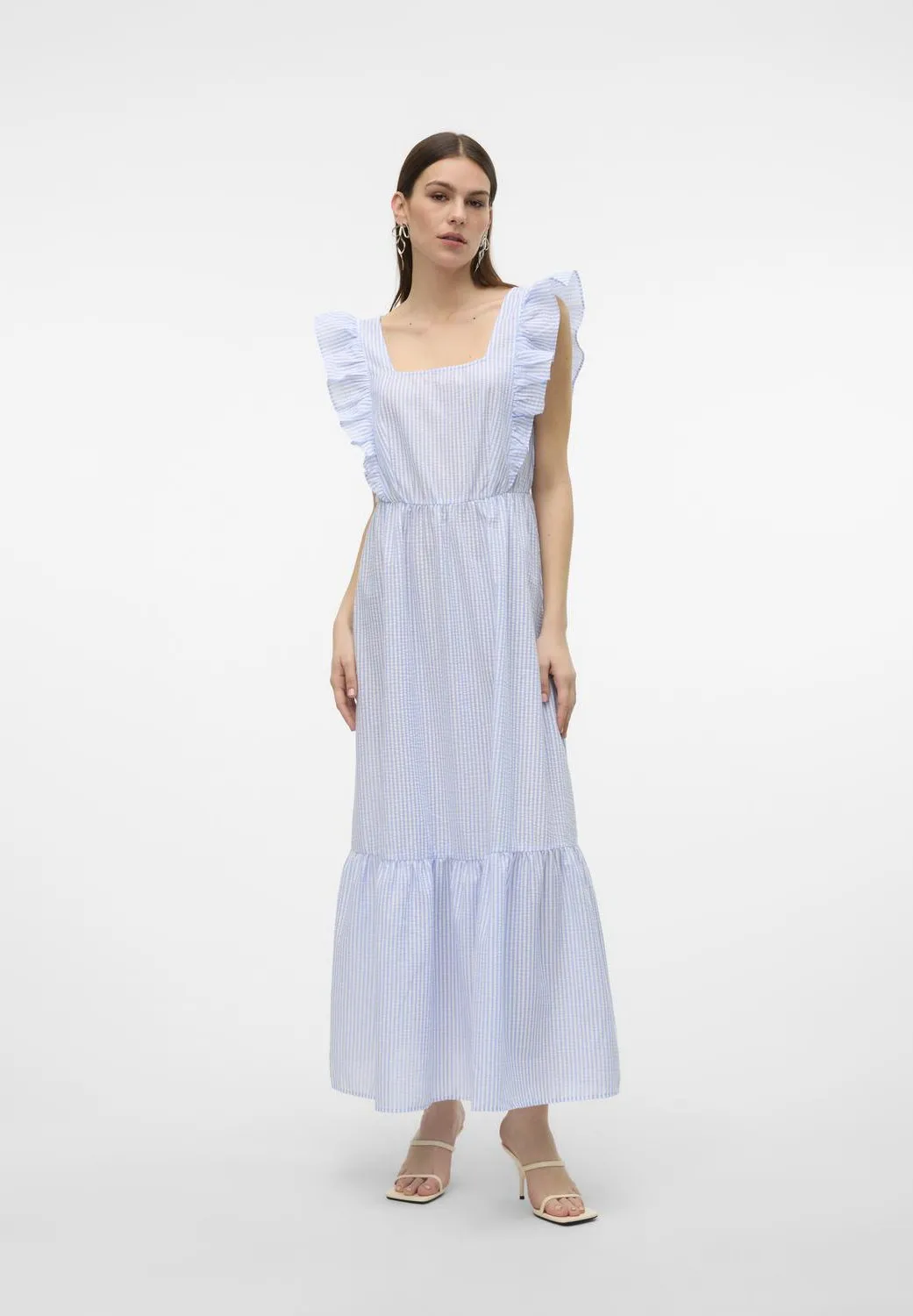 VMMOLLY SQUARE DRESS - Vestito lungo