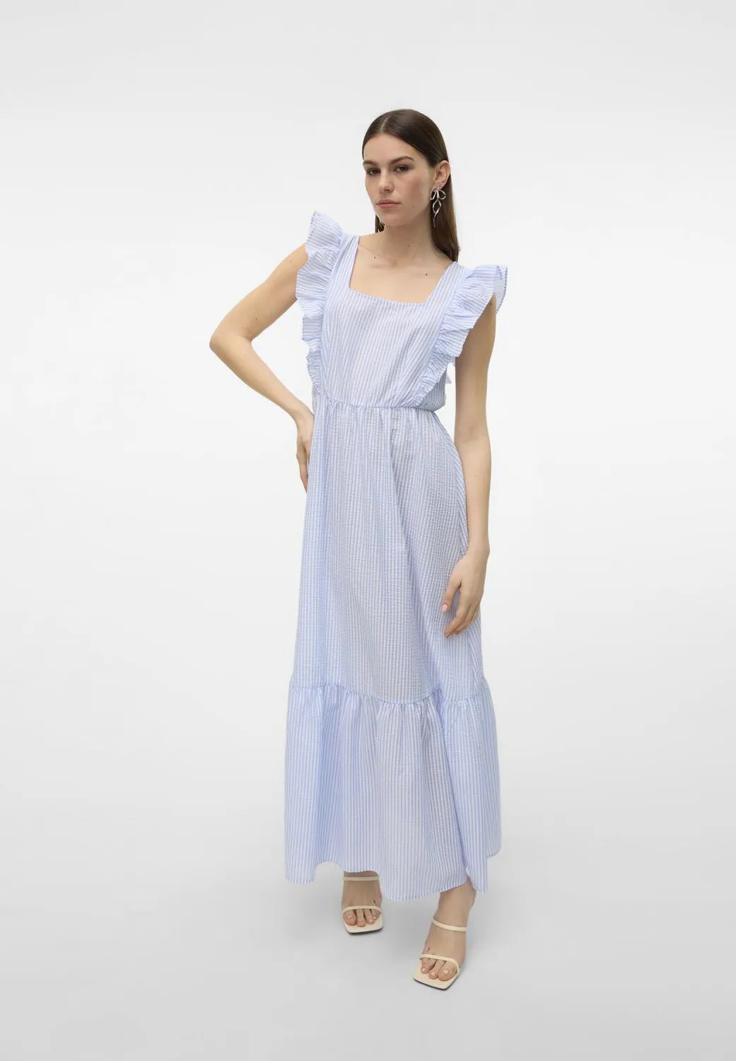 VMMOLLY SQUARE DRESS - Vestito lungo