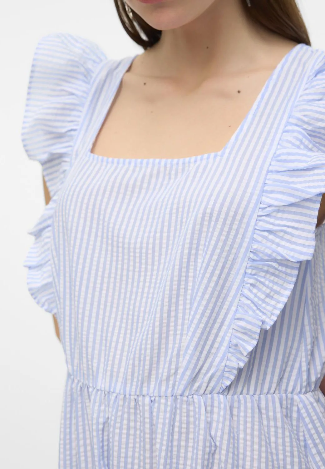 VMMOLLY SQUARE DRESS - Vestito lungo
