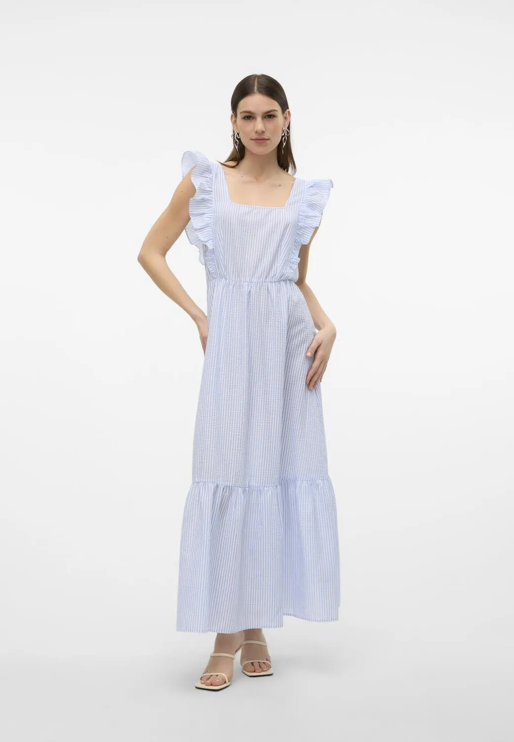VMMOLLY SQUARE DRESS - Vestito lungo